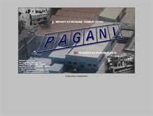 Tablet Screenshot of paganiextrusion.com